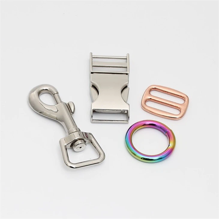 Wholesale Snap Hook Alloy Hook Keychain Rectangle Snap Buckle